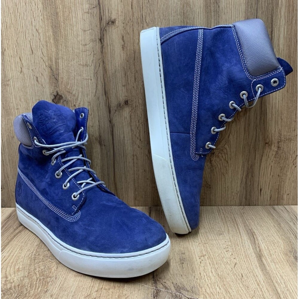Timberland Earthkeepers 6700R Newmarket 6" Cupsole Boots Navy Blue Men's 12M